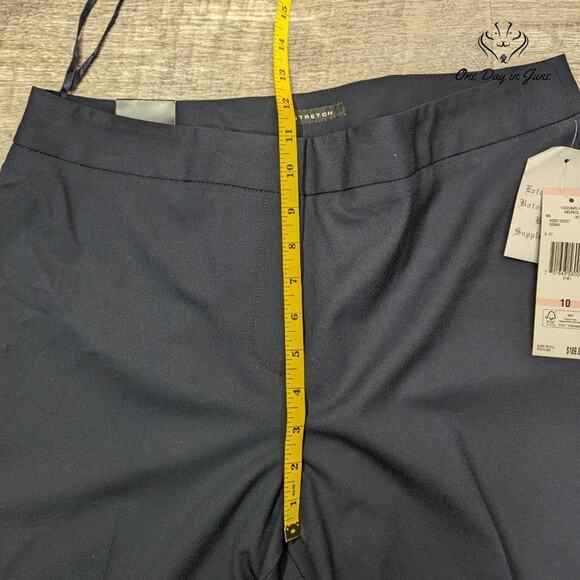 Jones New York Classic Fit Straight Leg Pants Size 10 - Picture 4 of 7